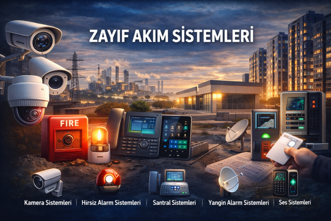 Zayıf Akım Sistemleri Hizmeti Detay Görseli